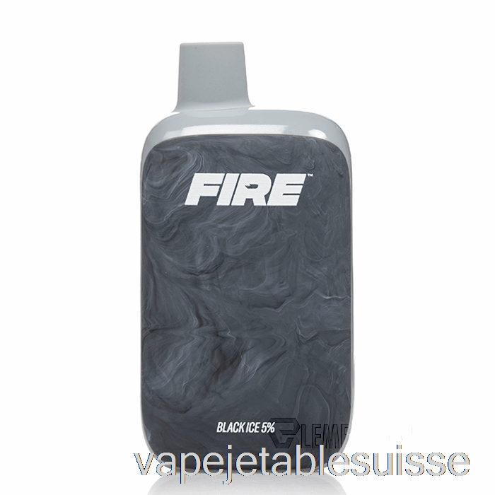 Vape Suisse Fire Boost 12000 Glace Noire Jetable
